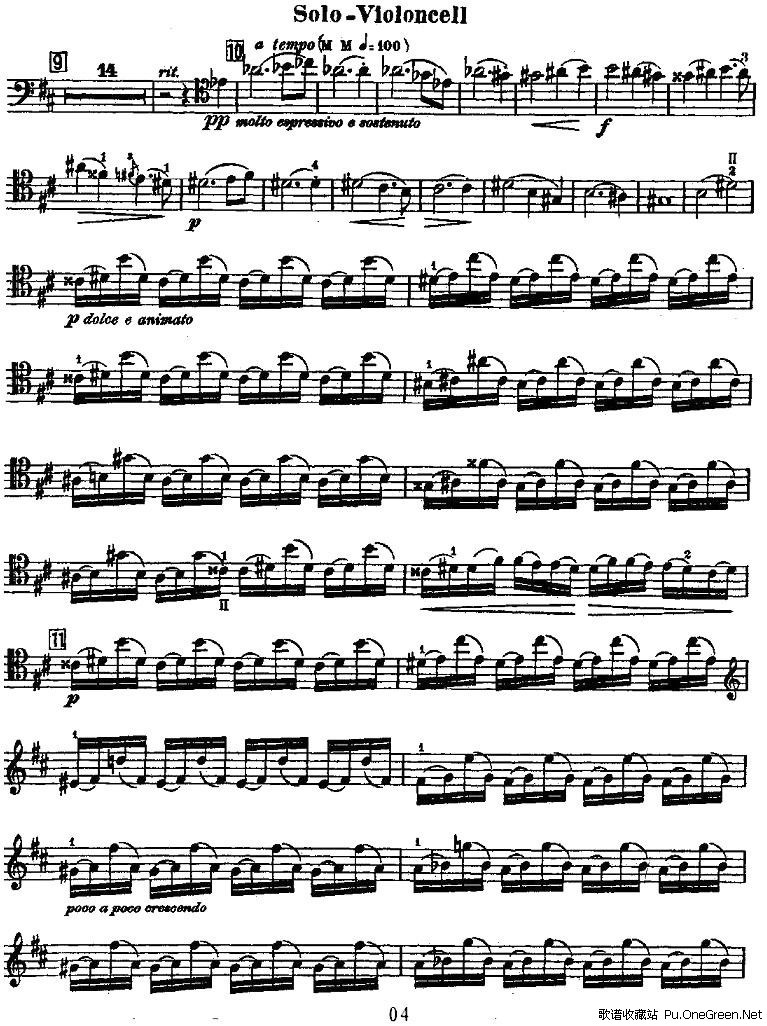 vorak - cello concerto(德沃夏克-大提琴协奏曲)